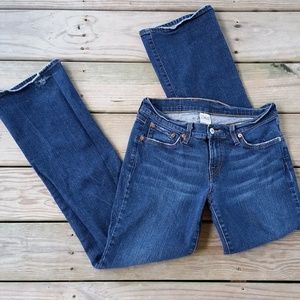 LUCKY BRAND Blue Jeans Mid-rise Flare Leg Denim